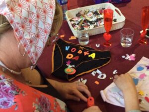 image of fun Knicker Making at Hen Party